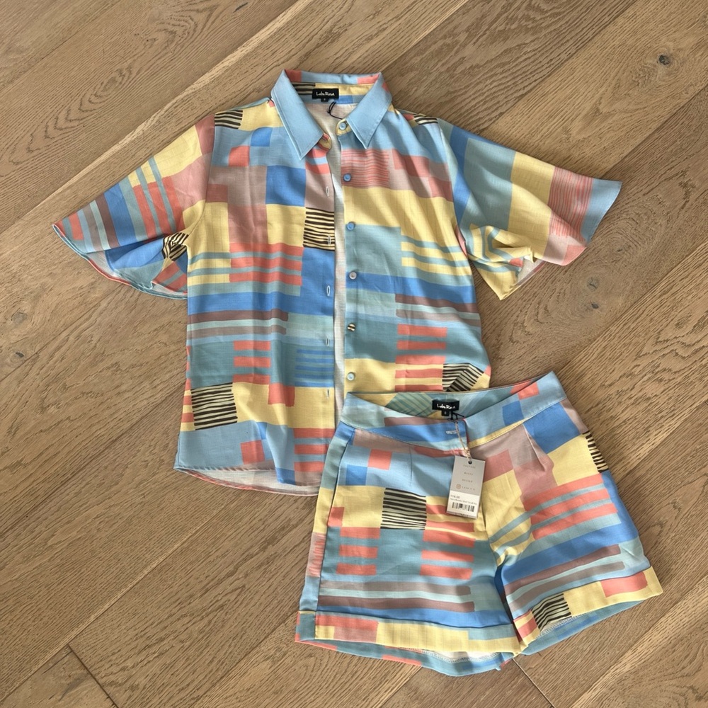 Colorful Patterned Women Shorts